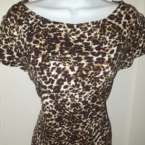 Leopard Print Top Jones of NY